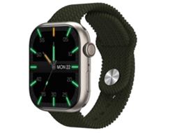 Relógio inteligente HK9 Pro com tela AMOLED, bússola, chamadas Bluetooth, série 8, bicicleta elétrica sem fio Ly