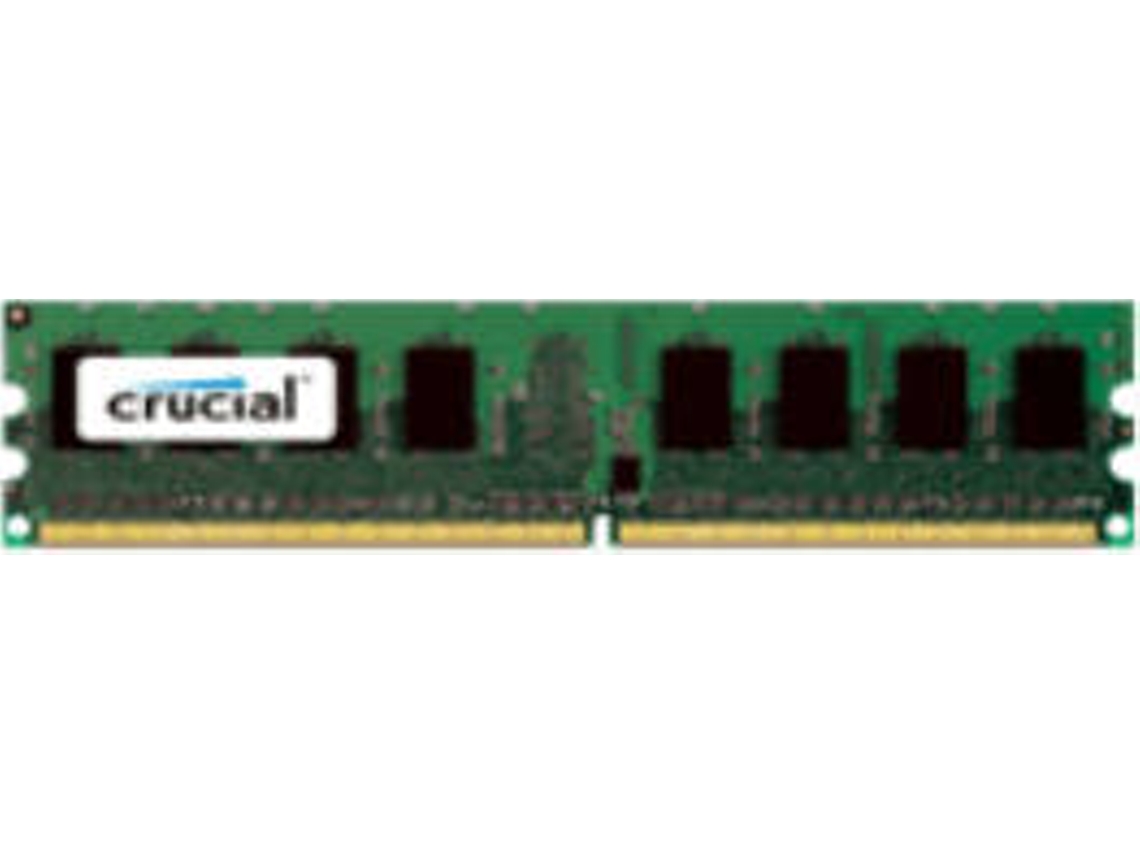 Memória RAM DDR3 CRUCIAL CT51272BD160BJ (1 x 4 GB - 1600 MHz - CL 11)