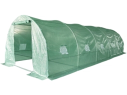 Fogão de jardim tipo túnel ''lys'' - 24 m² - 140 g - Verde