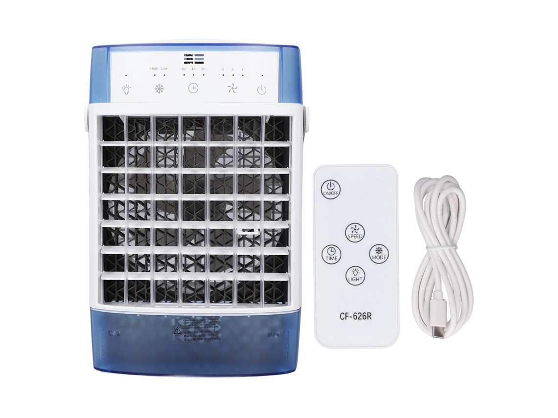 Resfriador Portátil com Led 3 Velocidades S/MARCA