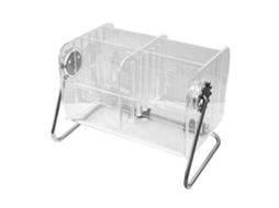 Rack de Armazenamento de Cosméticos Transparente