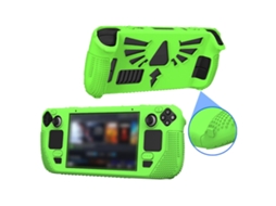 Para Steam Deck Game Console Para Shell Game Console Silicone Para Caso Com 4 Alegrias Hengjian