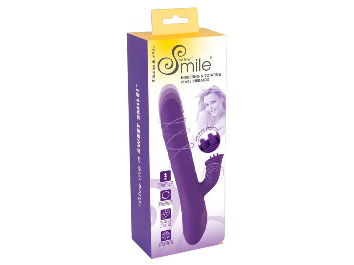 Vibrador Coelho Rotativo E Impulsivo SWEET SMILE
