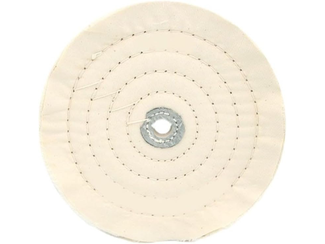 Roda De Polimento Algodão Elegante 8 Polegadas, Feita Especificamente