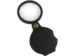 Lupa de Bolso, Mini Lupa Dobrável de 70 Mm com Ampliação 6x e Rotação BRILVIBERA