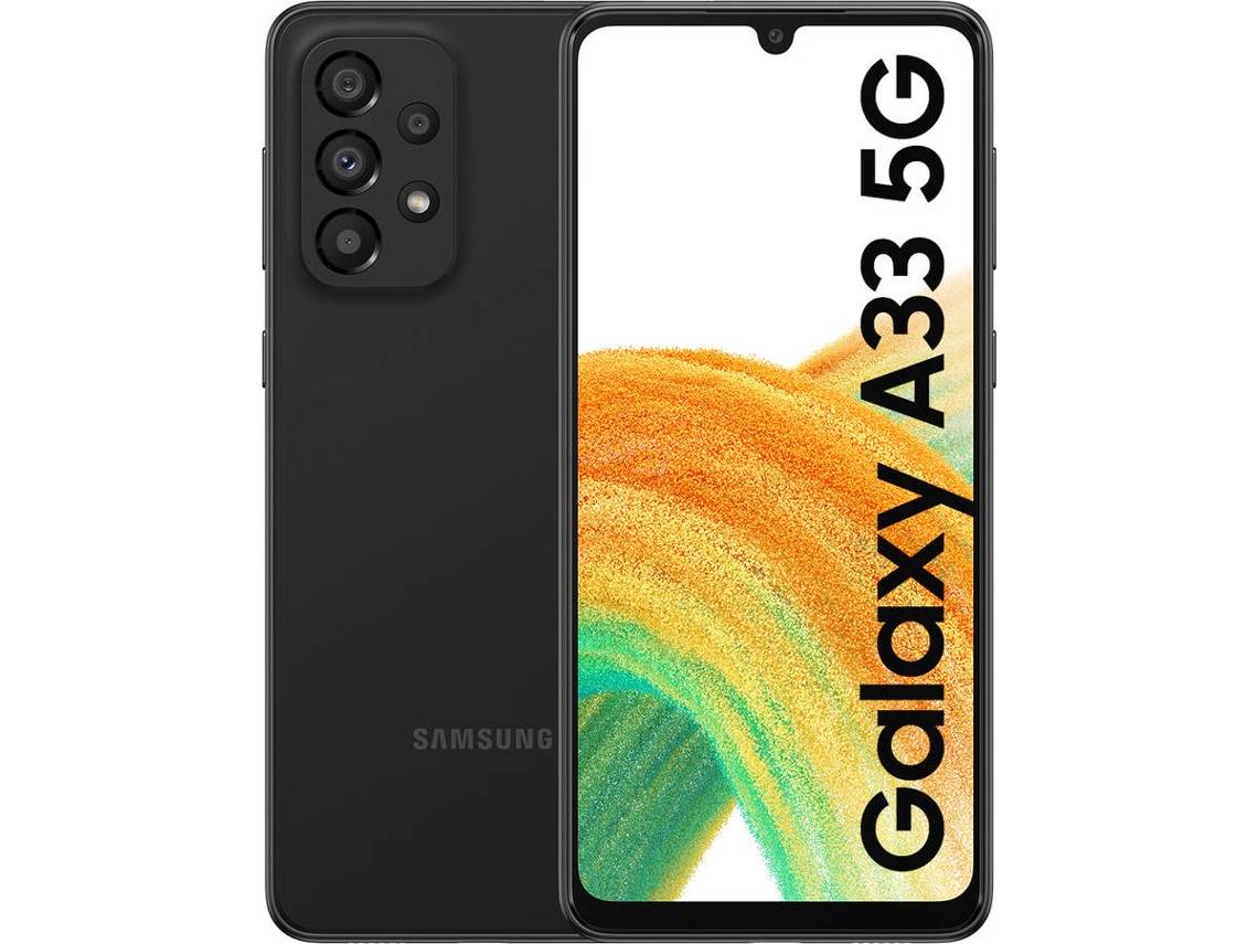 Smartphone SAMSUNG Galaxy A33 5G (Outlet Grade A - 6.4'' - 6 GB - 128 GB - Preto)