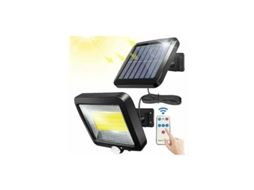 Luz Solar Para Exteriores Con Control Remoto, Sensor De Movimiento Impermeable, 100 Potentes Luces Led Impermeables Ipx65 Brilvibera