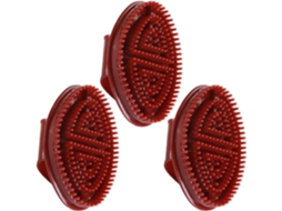 Escova De Banho Suave, Luvas De Plástico, Design Exclusivo, Conjunto De 3 Peças, Estimula A Circulação Sanguínea No
