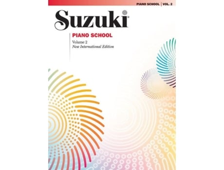 Livro suzuki piano school new int. ed. piano book vol. 2 de shinichi suzuki (inglês)