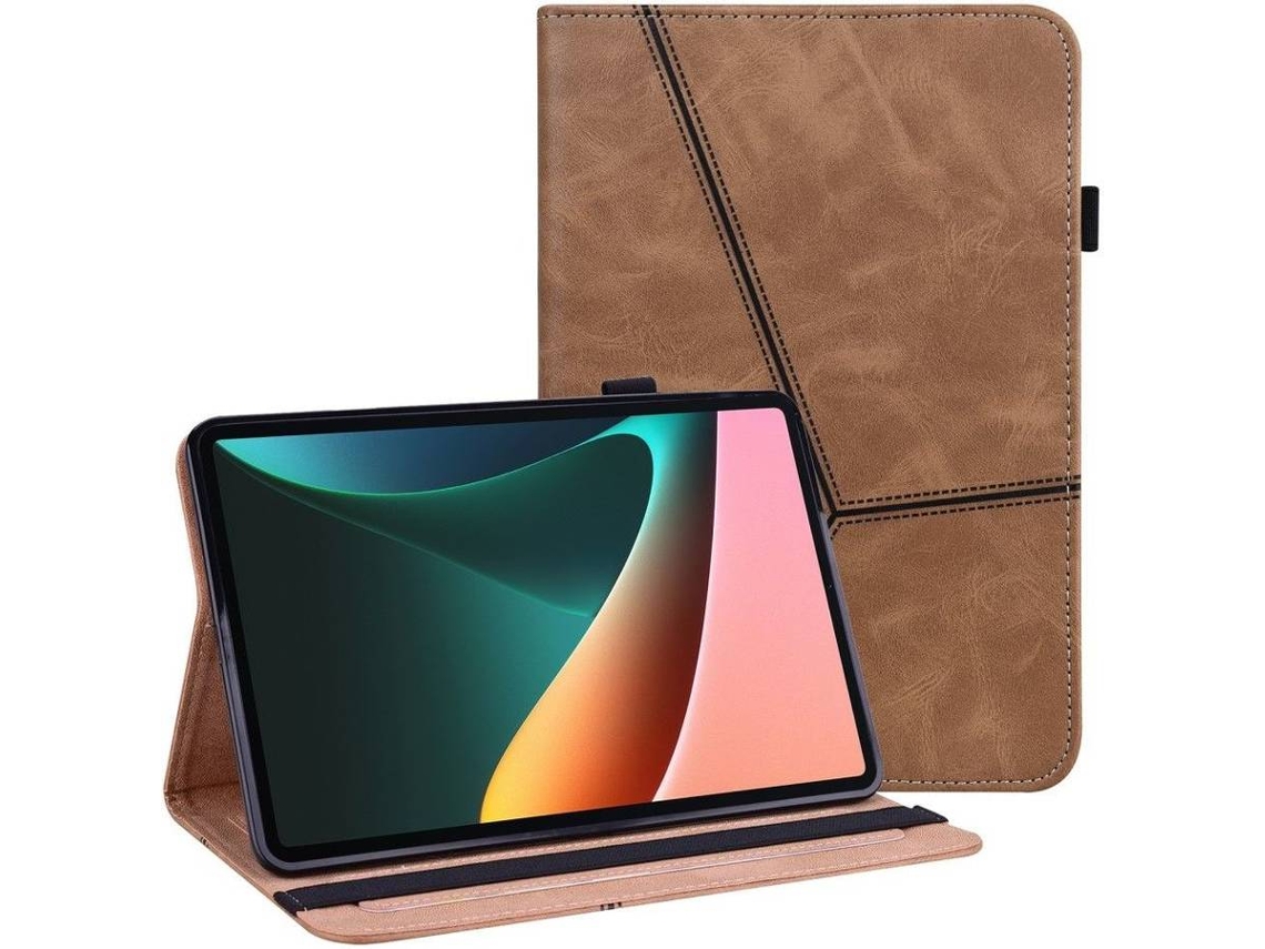 Capa Tablet Samsung Galaxy Tab A8 10.5'' 2021 HFS HOUSE Slots Castanho