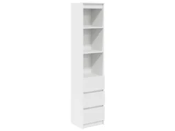 Aparador Alto Derivados de Madeira Branco MAISON EXCLUSIVE (37,5x35x180 cm)