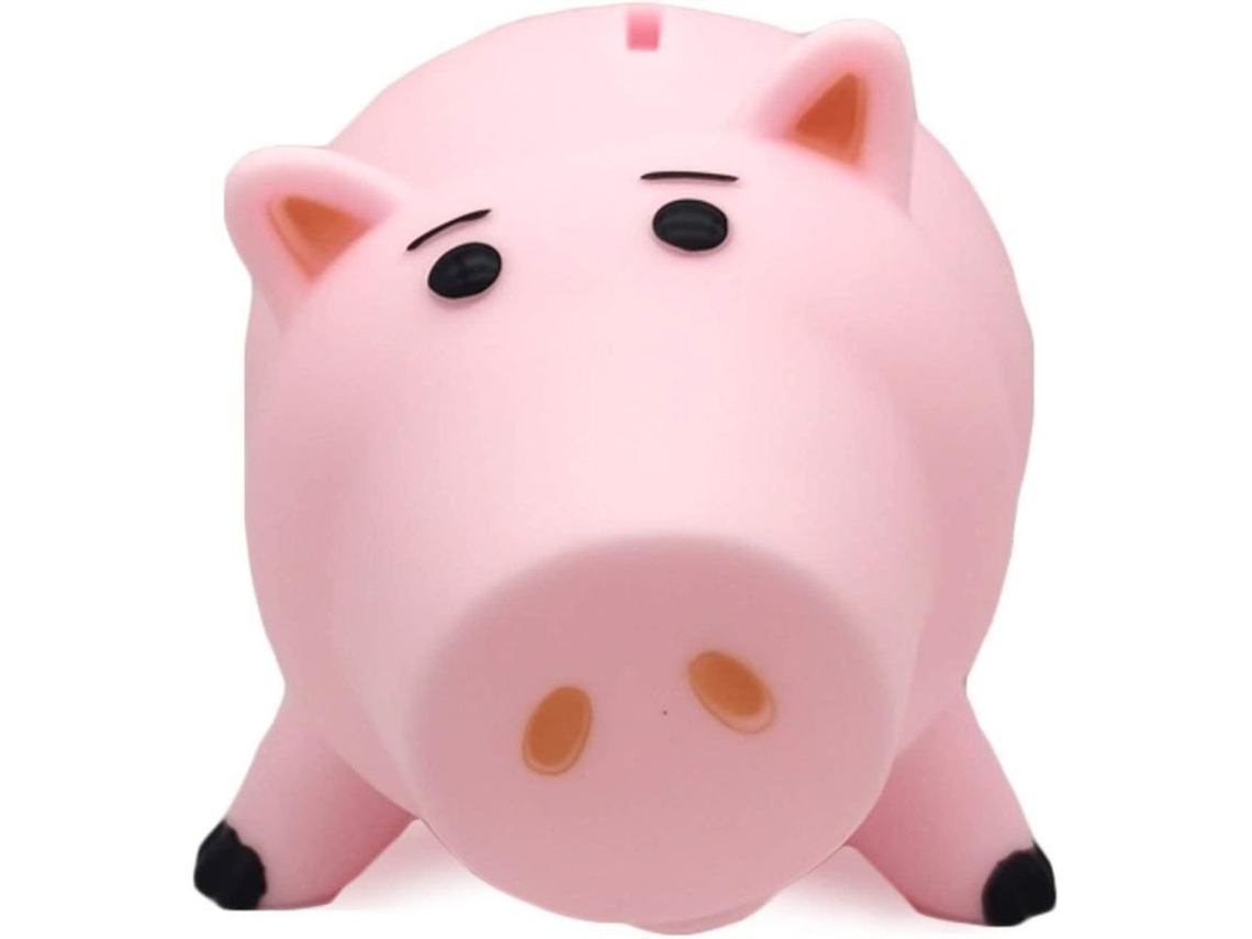 Caja Piggy Bank Cute Hamm Cerdo Rosa De Plástico Para Niños Regalo Juguete Ahorro De Monedas