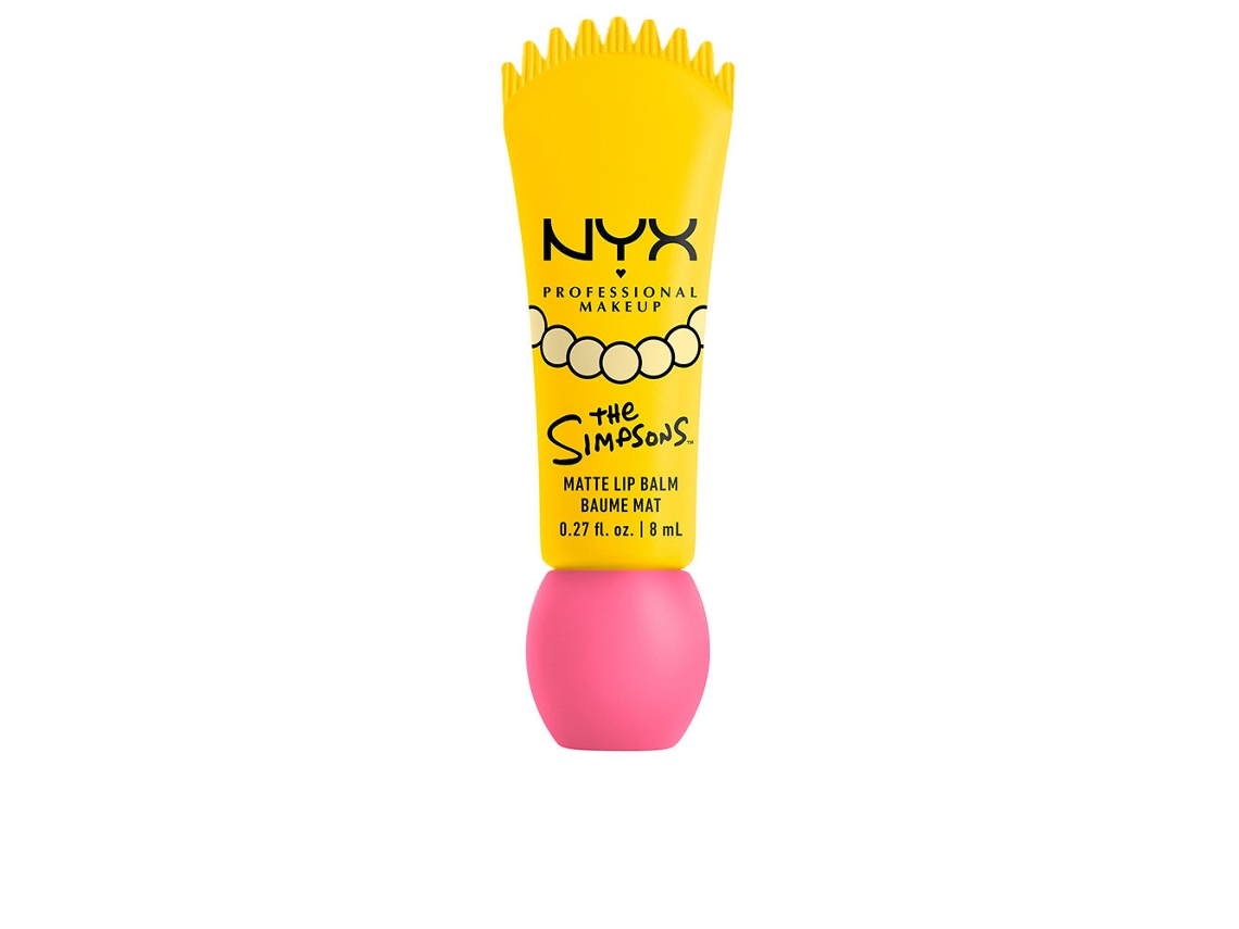 Bálsamo Labial Matte The Simpsons Smushy rosa Nyx Professional Make Up 8 Ml