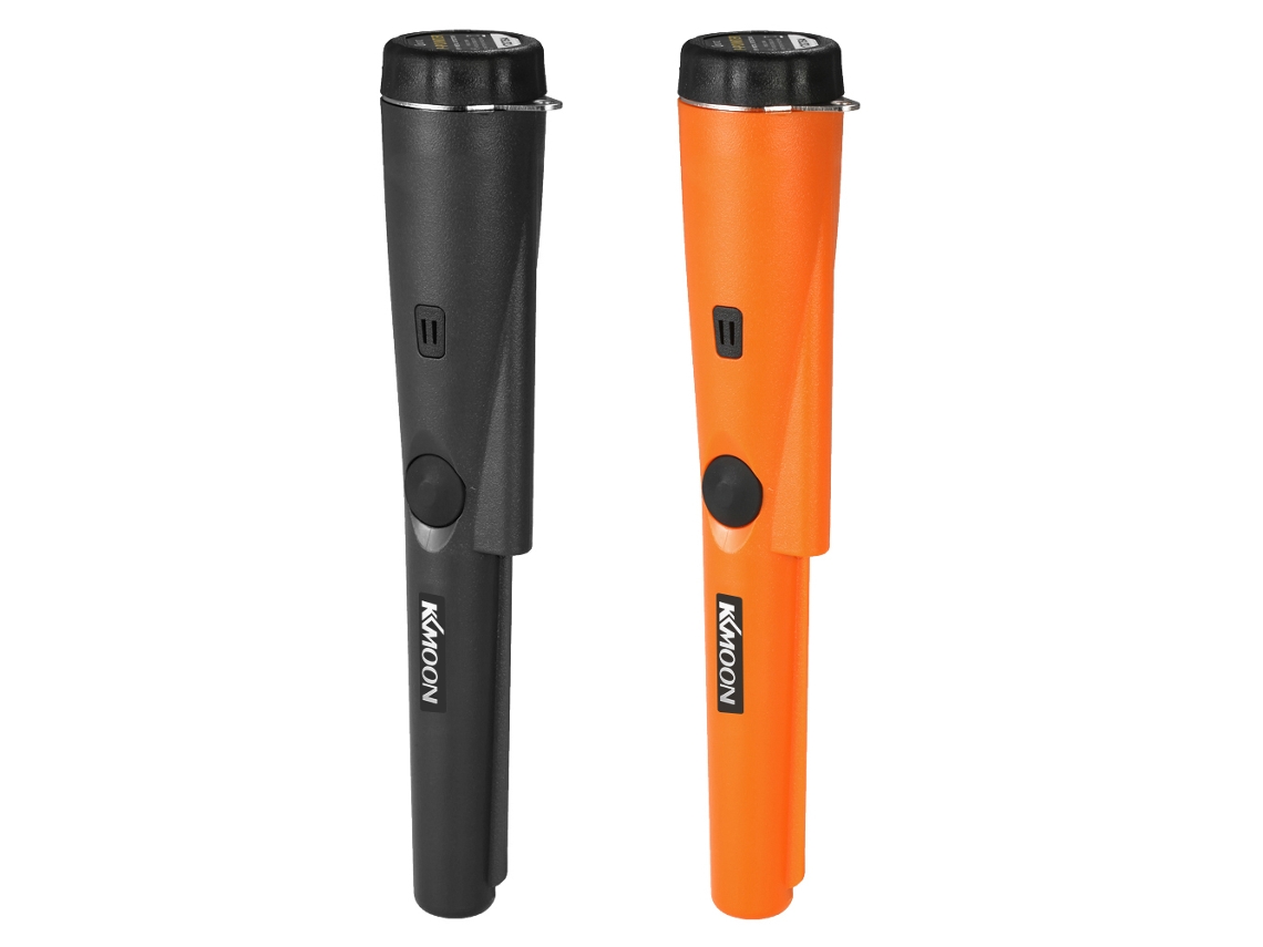 Pinpointer Detector de Metais Portátil com Alerta Vibração e Led, Ferramenta para Caça a Tesouros com Estojo S/MARCA