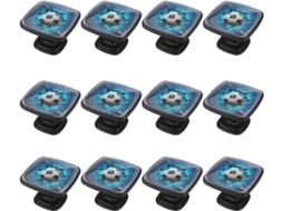 Puxadores Quadrados Para Armários De Cozinha, Puxadores Para Gavetas De Cômoda, 12 Peças, Parede Com Luz 3d Em Formato