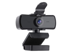 Lurelia Webcam Vsm-244, Full Hd 1080p, Microfone, Preto, Usb, Imagem Nítida, Para Pc E Videochamadas
