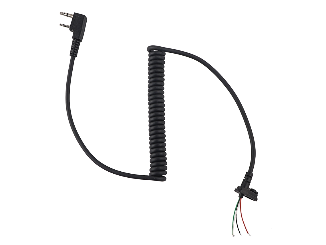 Cabo De Alto Falante Para Microfone De Walkie Talkie Baofeng Uv5r, Kenwood Tk 240 E Microfone De Mão Linton. Brilvibera