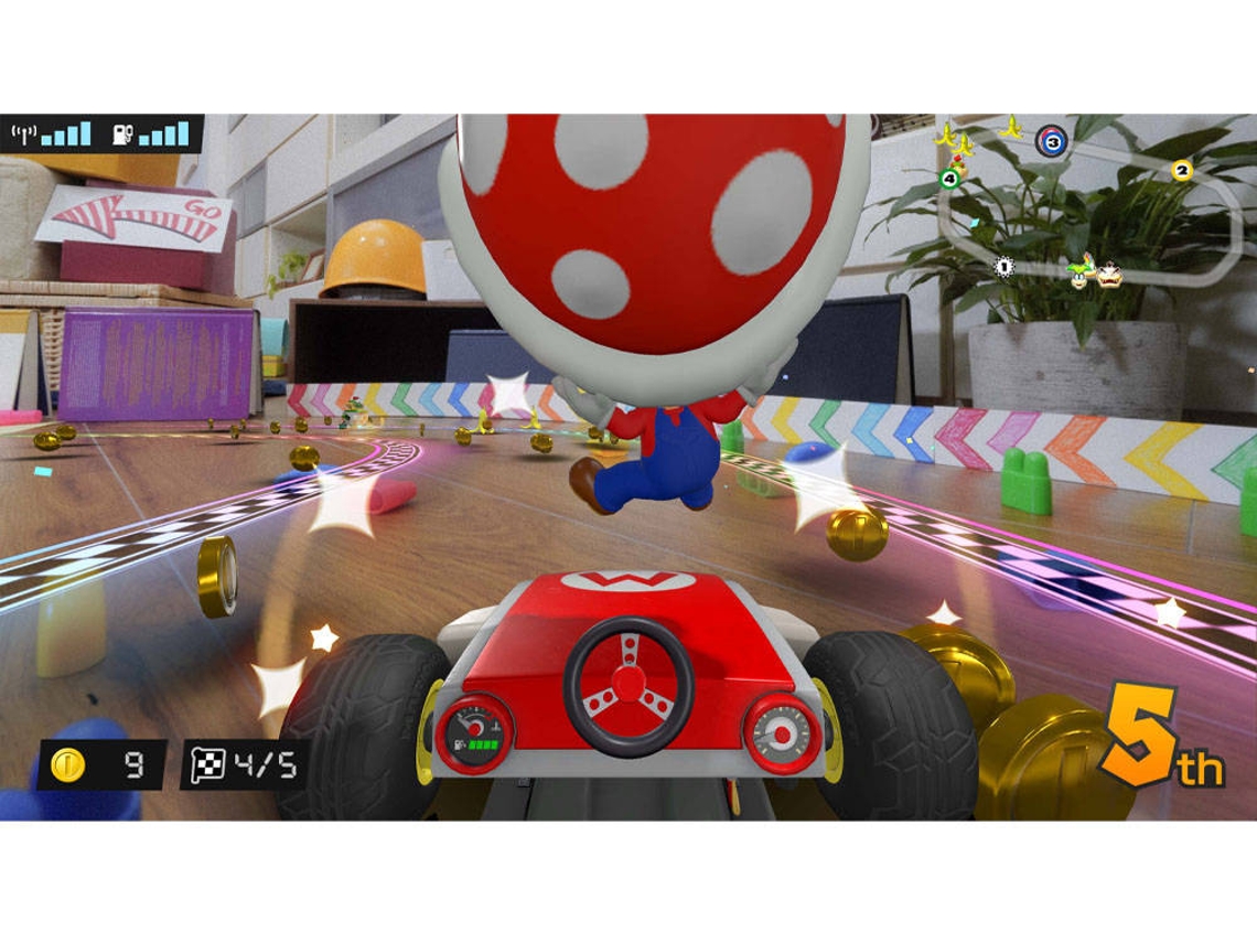 Nintendo permite jogar Mario Kart na vida real com o Switch