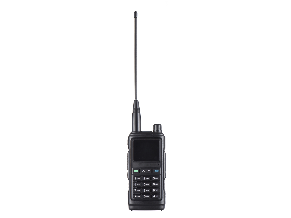 Rádio bidirecional com teclado completo e múltiplas funções EOOCOO
