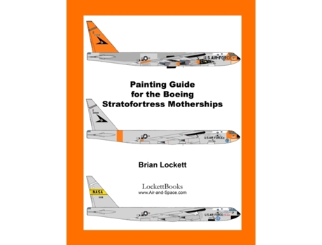 Livro Painting Guide for the Boeing Stratofortress Motherships Brian Lockett (Inglês)