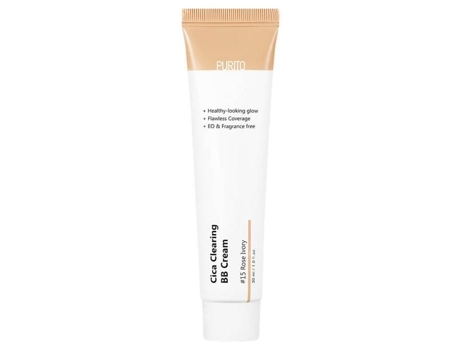 Cica Bb Crème Compensatória 15 Rosa Marfim 30ml Purito