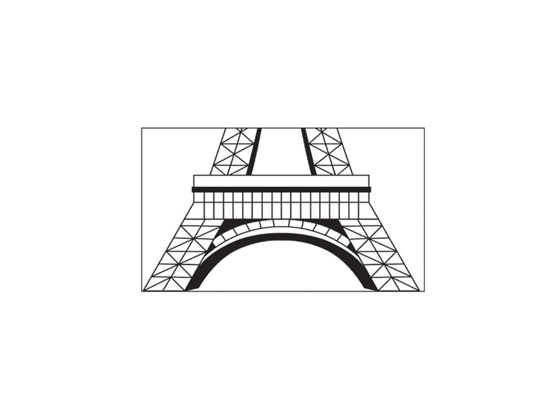 Adesivo De Parede Decorativo Torre Eiffel Paris Para Quarto