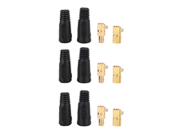 6pcs Conector Rápido de Cabo de Solda Cobre S/MARCA