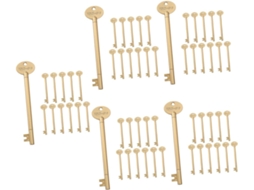 Nuobesty Conjunto De 60 Canetas Em Gel Formato Chave, Criativas Para