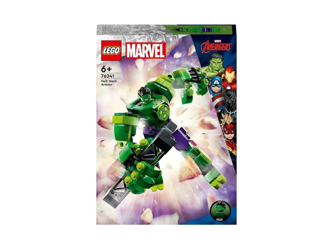 LEGO Marvel: Armadura Mech do Hulk - 76241 