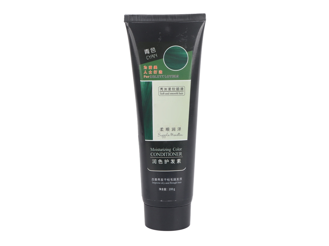 Condicionador para coloração capilar 2026 com fixação da cor e reparação de danos, 20ml, verde.