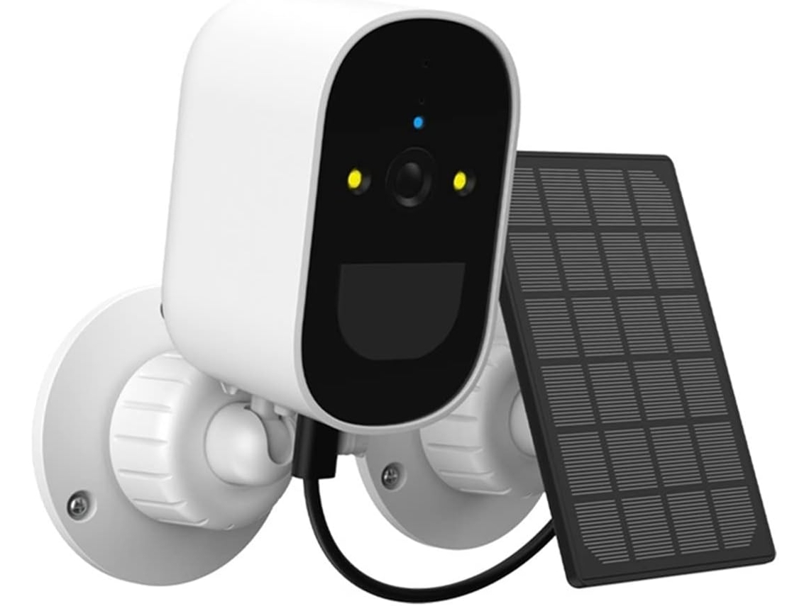 Caméra Wifi extérieure SFUSHOS avec batterie solaire, détection humaine, IP