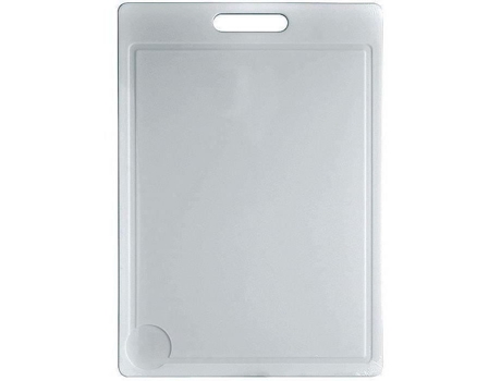 Tábua de Corte de Alumínio e Plástico 50 x 35 cm Tábua de Corte de Alumínio e Plástico Branco