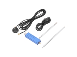 Kit Receptor SDR Rádio Definida por Software Dab Fm com Antena 25-1760mhz S/MARCA