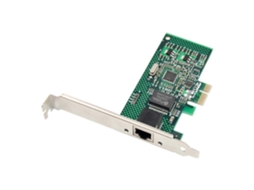 Placa De Rede Gigabit Ethernet Pcie X1 82574l Para Servidor, Adaptador De Rede Rj45, Porta Única De 1000 Mbps. Aquaforge