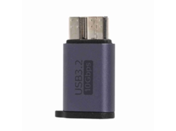 Aetheria adaptador Micro B para Type C Fêmea 10gbps Portátil para Celular Laptop Pc