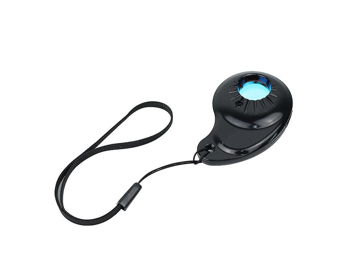 Detector Anti Espião Detector De Câmera Oculta Portátil Eácil de Usar, Para Provadores, Yizhood (preto)
