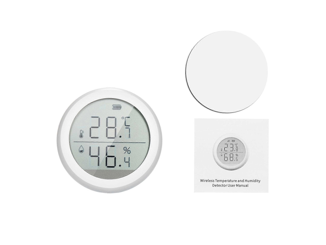 Termômetro E Higrômetro Wi-fi Com Sensor Inteligente De Temperatura E Umidade, Com Alertas De Notificação Por Aplicativo Para Sua Casa.