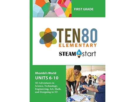 Livro STEAMStart First Grade Designing with 3D Shapes 2 Steamstart K2 de Jeannie Ruiz (Inglês - Capa Dura)