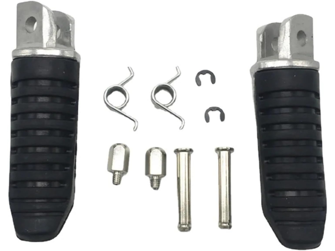 Apoios de Pés Dianteiros para Motocicleta Suzuki V Strom 650 Pedaleiras Dianteiras Compatíveis Pedais São