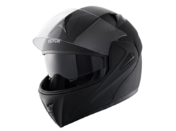 Capacete De Motocicleta VEVOR Tamanho XL 61cm Forro removível e lavável (Outlet Caixa Aberta)