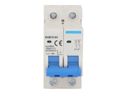 Laxiscreed Disjuntor Miniatura 2p 1000v Para Fotovoltaico Proteção Contra Sobrecarga E Curto-circuito