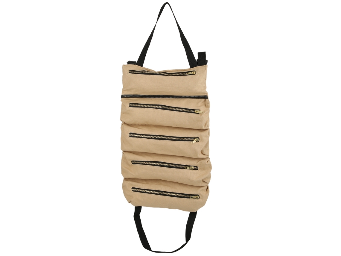 Bolsa de Lona Portátil Multifuncional para Pesca Jardim