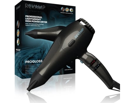 Secador de Cabelo REVAMP DR-3950-EU Progloss 3950 Featherlite Ultra x Shine (2300 W - 4 Níveis de temperatura)