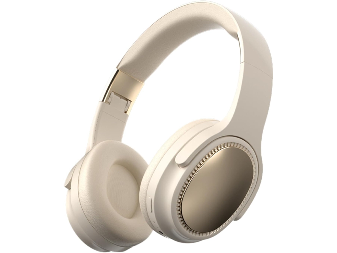 Fones De Ouvido Sem Fio Supra Auriculares Dobráveis Com Carregamento Rápido E Sinal Estável