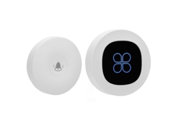 Timbre De Porta Sem Fio Autônomo Impermeável Com 58 Melodias E Luz Led Para Casa E Negócios Com Plug Uk