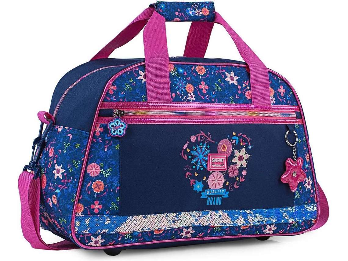 Saco de Desporto SKPAT 131545 Azul Marinho (45x28x20cm)