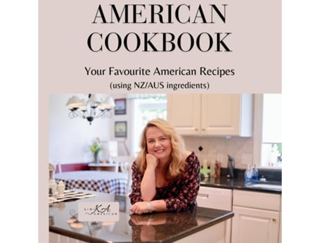 Livro American cookbook de Tara Hulbert (Inglês)