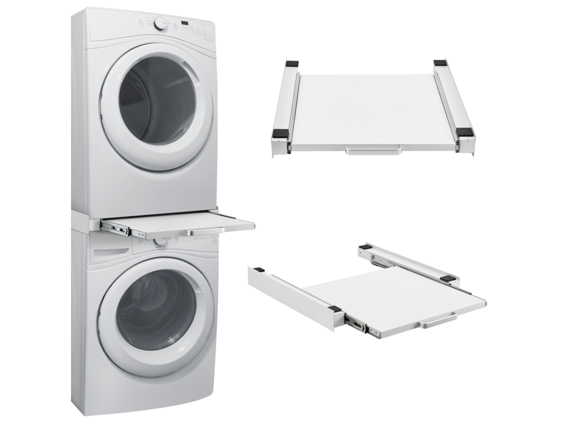 Kit de Ligação para Máquina de Lavar/Secar Roupa Buxton com Bancada 8X60X60Cm Branco [EN.CASA]