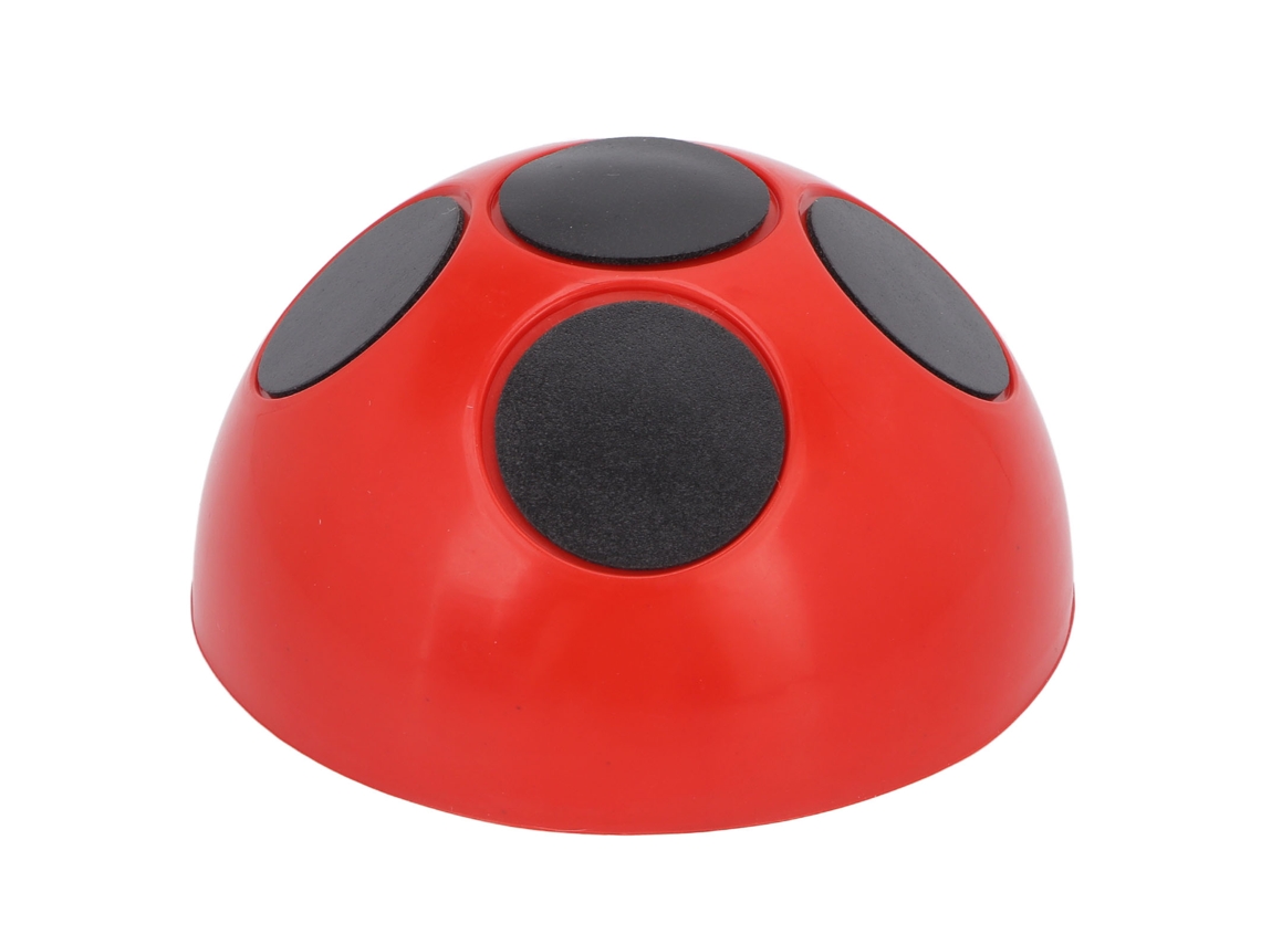 Suporte Para Esmalte De Unhas Com Base Larga Para Salão De Beleza E Uso Em Casa Vermelho