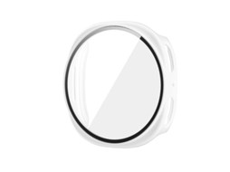 Capa Com Protetor De Ecrã Para Galaxy Watch 9/8 De 44 Mm Proteção Sensível Ao Toque E Resistente A Riscos Branco Hexinyigjly